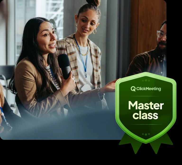 Masterclass skalieren: Mehr Umsatz pro Thema mit ClickMeeting ohne mehr Live-Stunden
